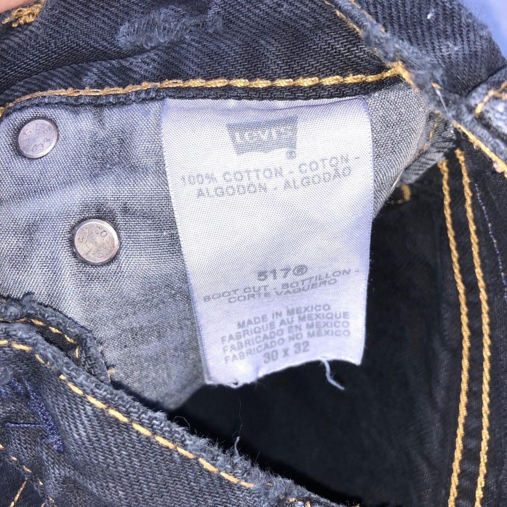 Vintage Levi’s 517 Boot Cut Shorts - Picture 6 of 6